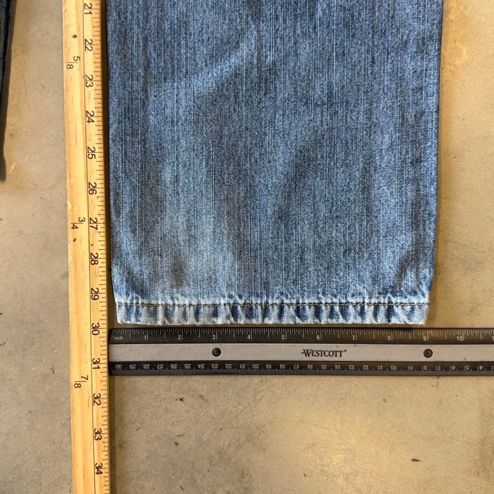 Vintage nautica relaxed fit faded dark Wash jeans - Picture 5 of 6